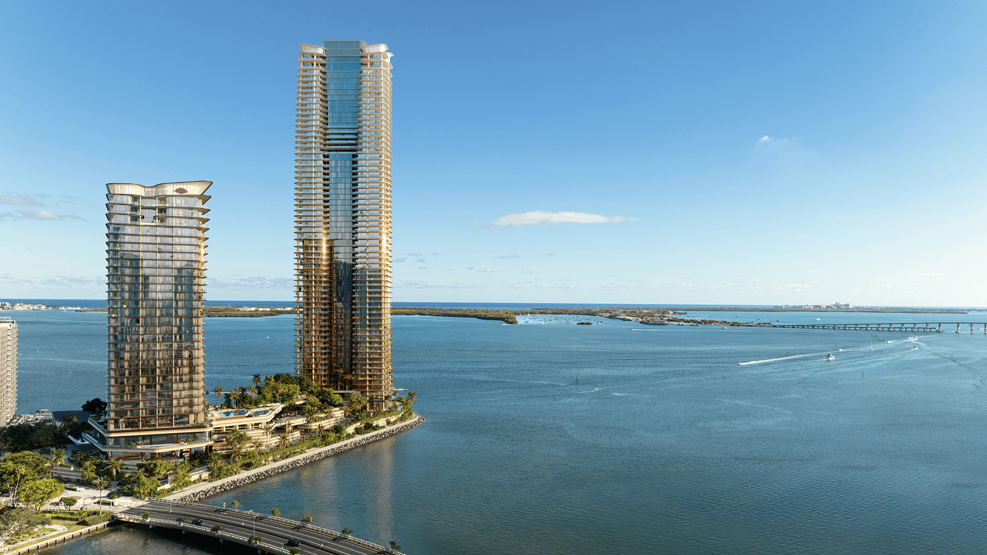 The residences at Mandarin Oriental Miami Brickell Key